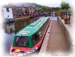 Cruising the canal at Brecon